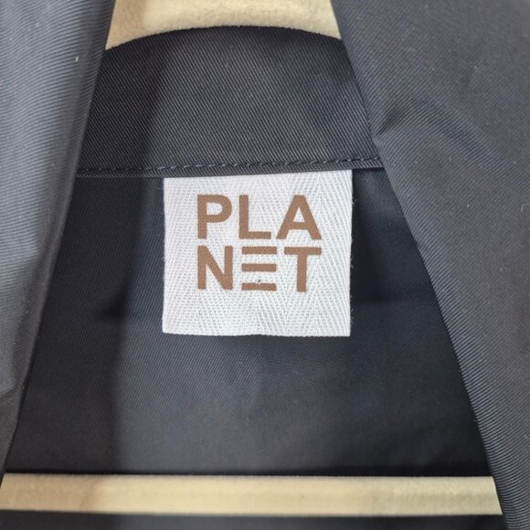 Planet by Lauren G Jacket Womens One Size Black Cropped Asymmetrical Lightweight - Picture 6 of 8